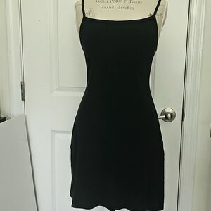 Black Spaghetti Strap Dress